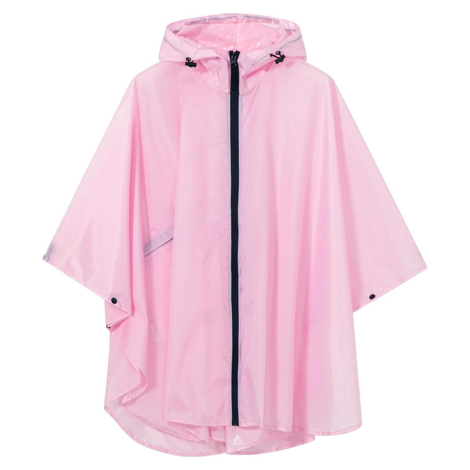 Chaqueta Impermeable Ligera Niñas SaphiRose Rosa 5-7 Años