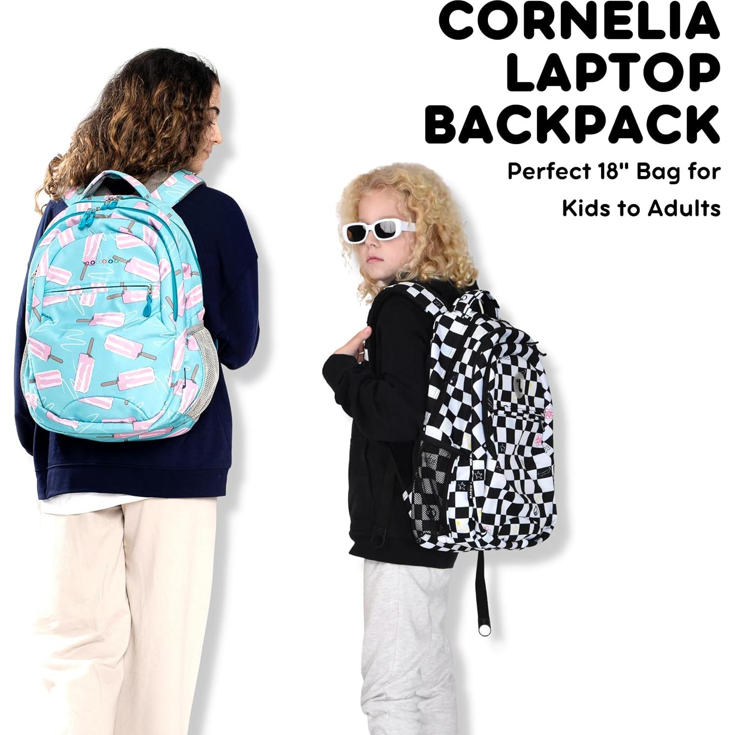 Mochila Escolar J World New York Cornelia 30L para Laptop 15.6"