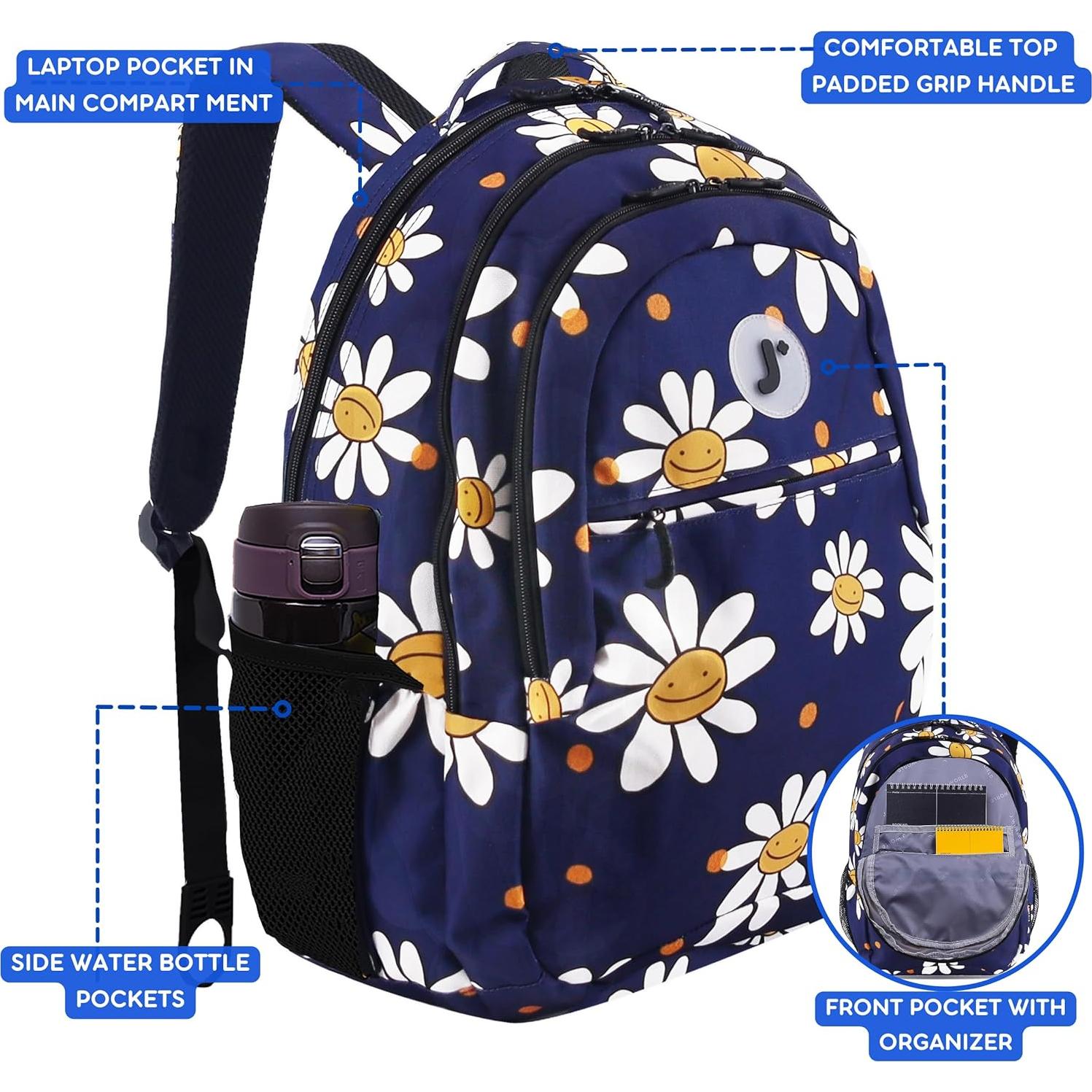 Mochila Escolar J World New York Cornelia 30L para Laptop 15.6"