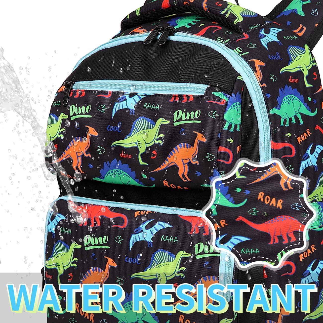 Mochila Vaschy para Niños 12L Diseño Dinosaurio Negro