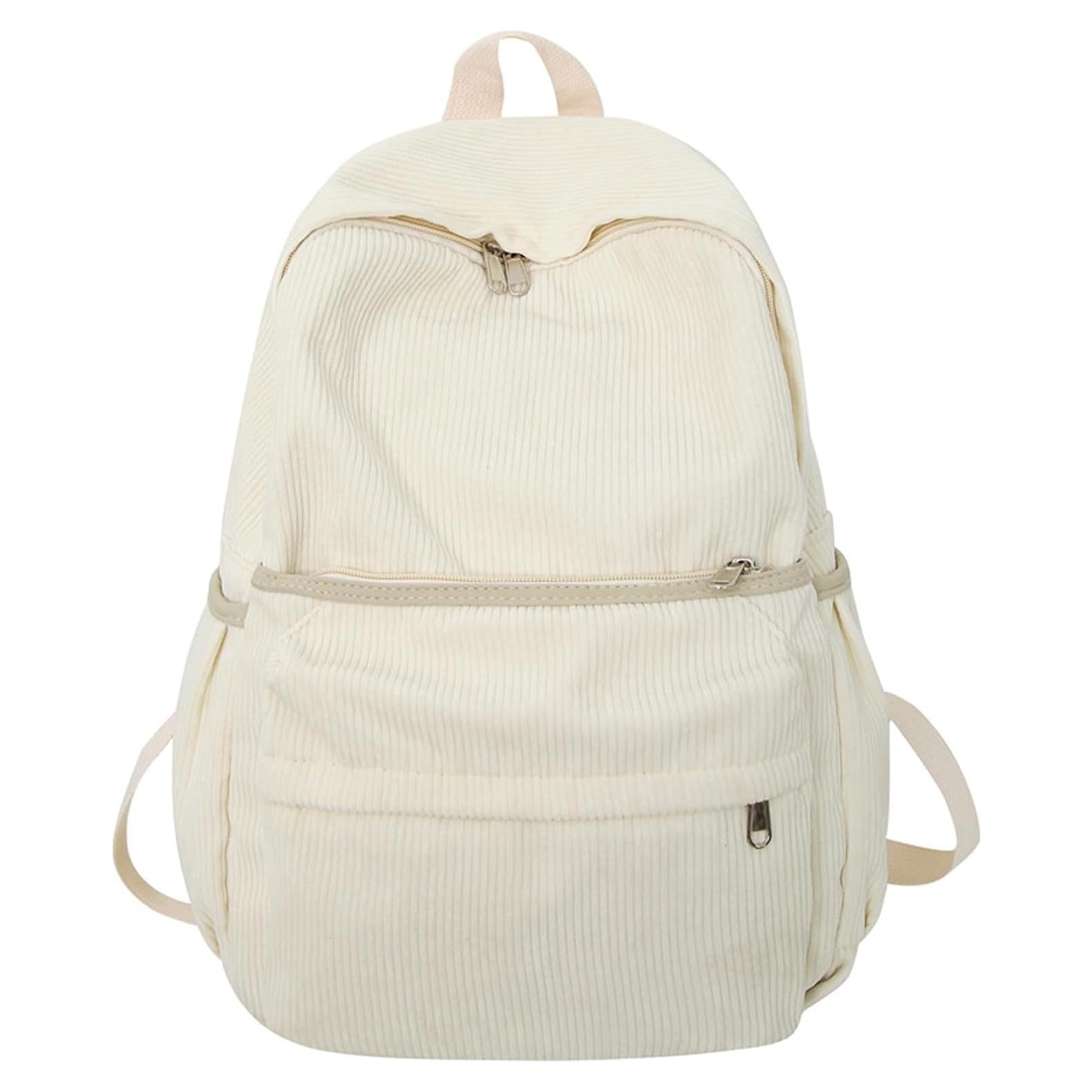 Mochila Escolar Estética Lamprod Blanca 42x31x13 cm 25L