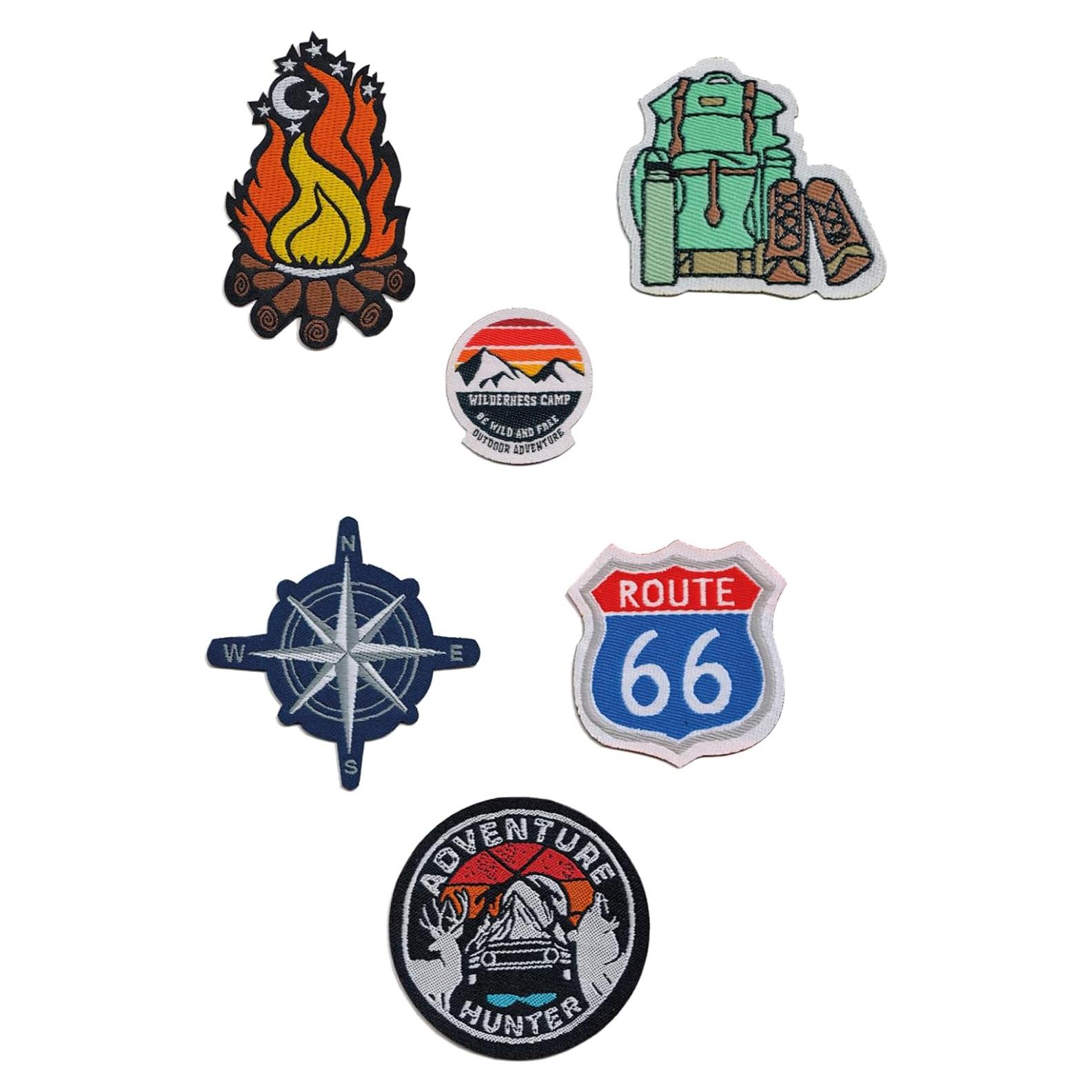 Juego de Parches Bordados FANTASTIC ARMA para Ropa y Mochilas