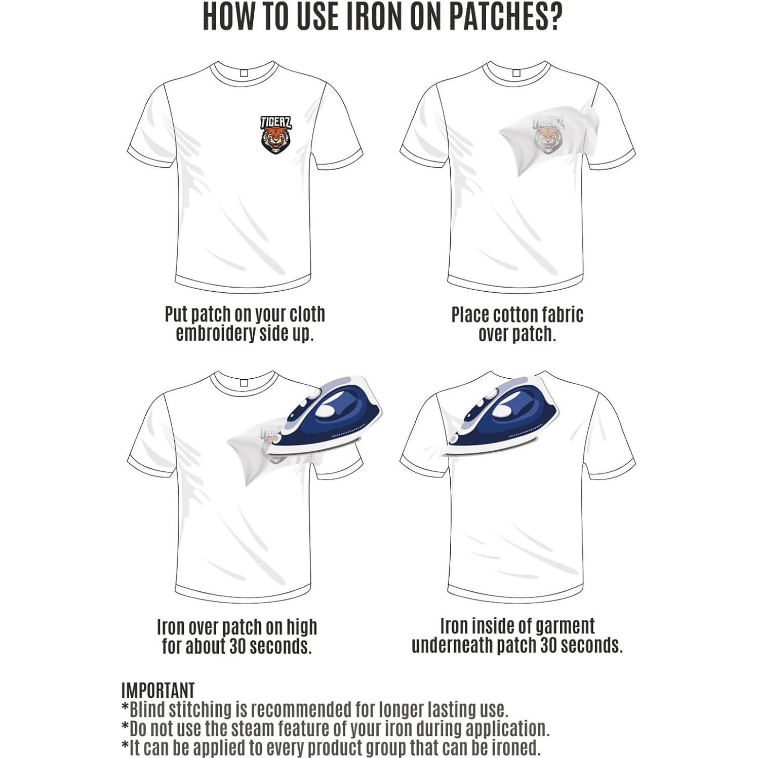 Juego de Parches Bordados FANTASTIC ARMA para Ropa y Mochilas