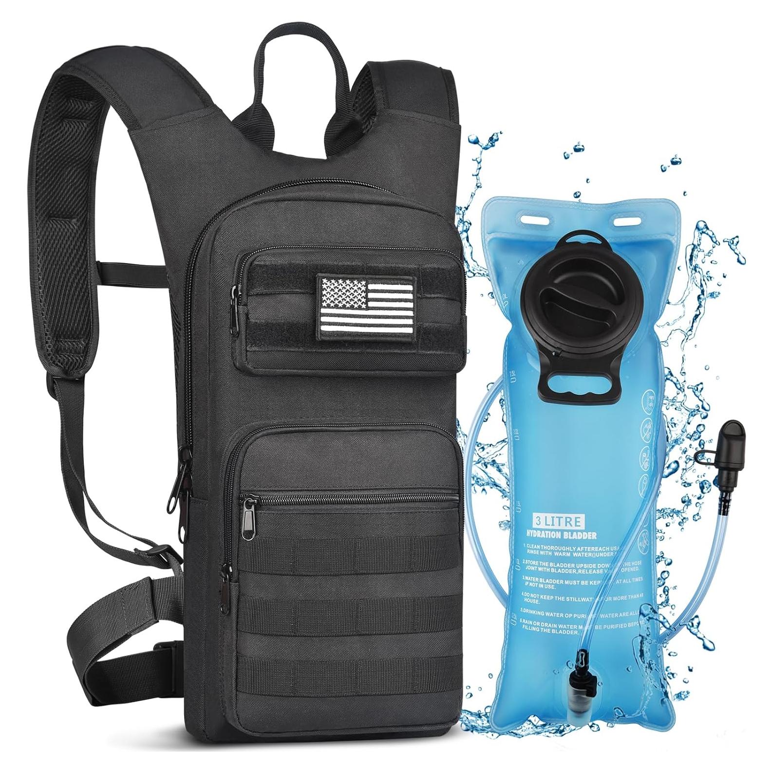 Mochila de Hidratación NOOLA DA-1020 3L Táctica Unisex