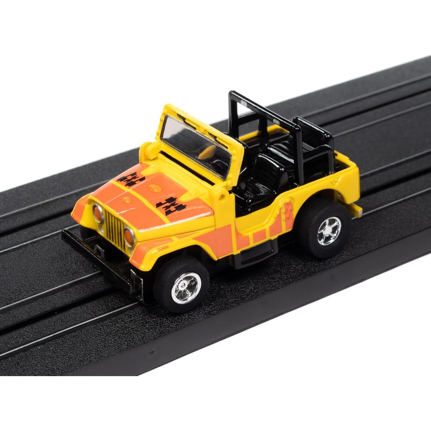 Coche de Slot Auto World SC407-2 Jeep CJ-7 Escala HO