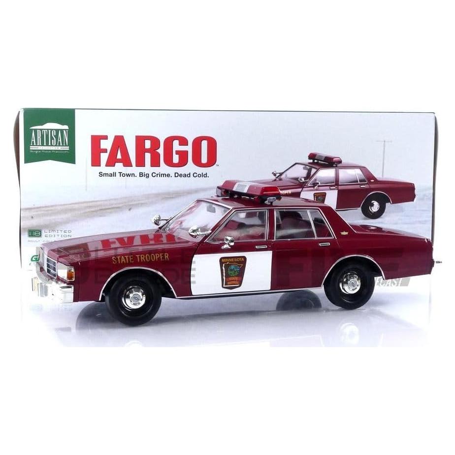 Auto Diecast Greenlight Chevrolet Caprice 1/18 Burdeos