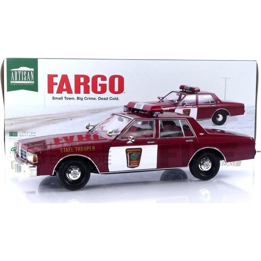 Auto Diecast Greenlight Chevrolet Caprice 1/18 Burdeos