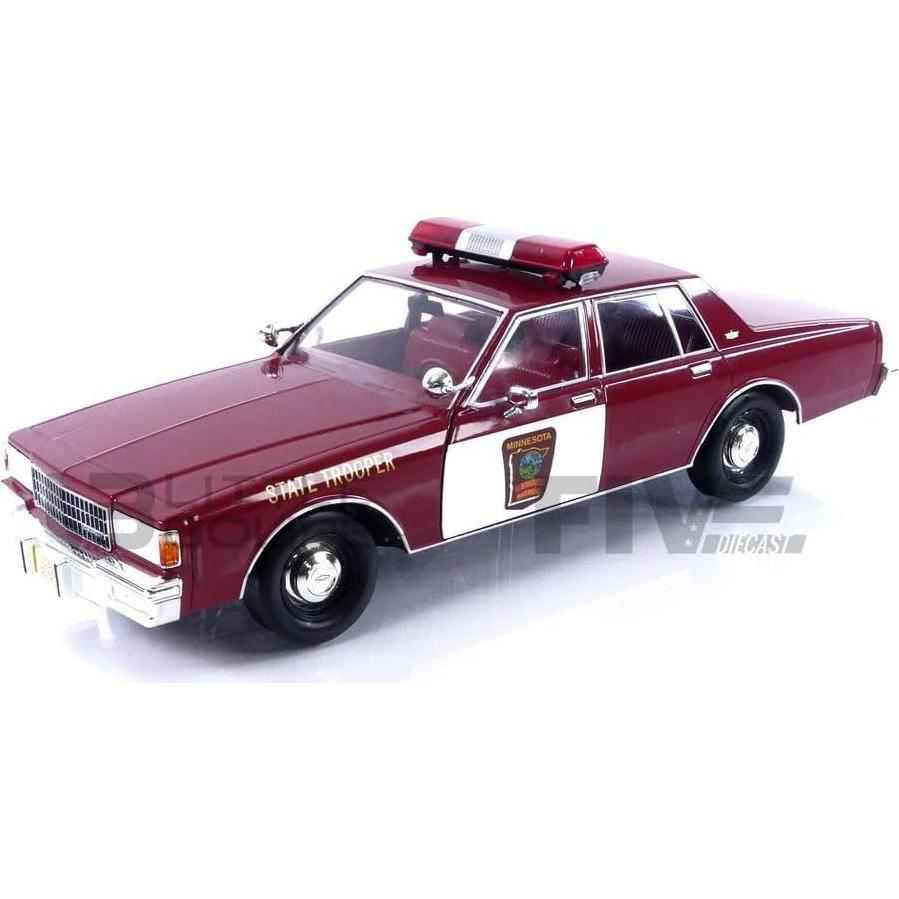 Auto Diecast Greenlight Chevrolet Caprice 1/18 Burdeos