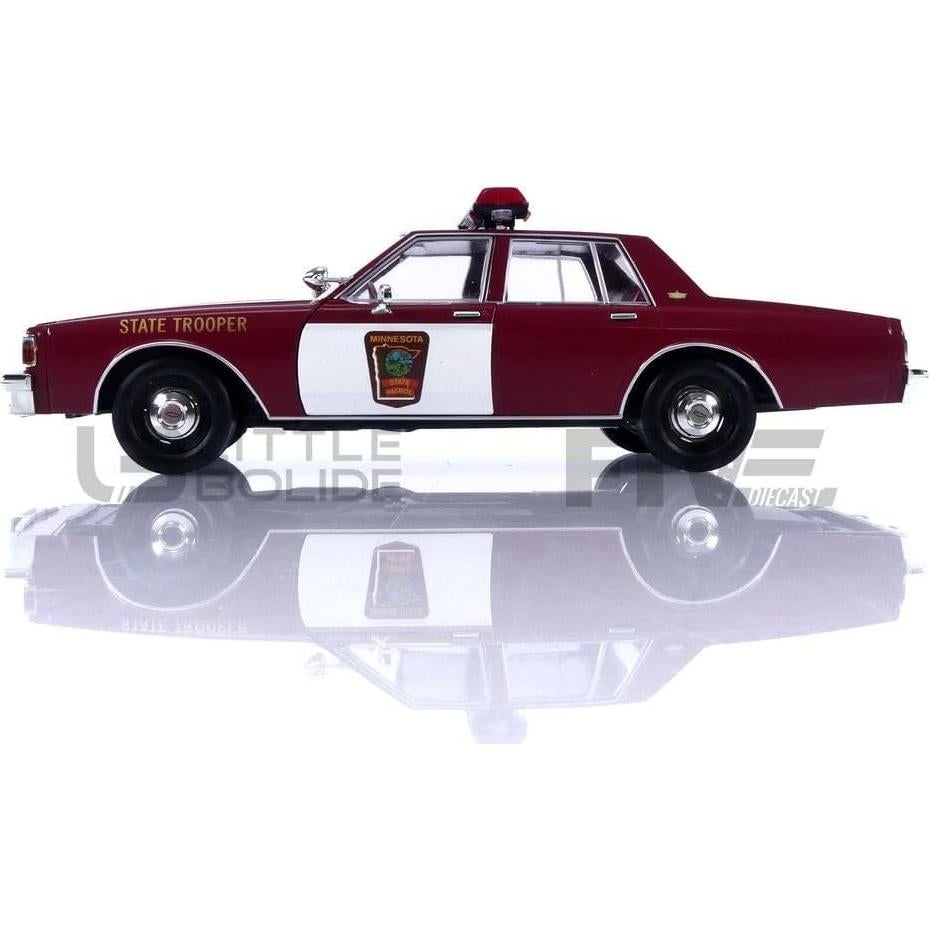 Auto Diecast Greenlight Chevrolet Caprice 1/18 Burdeos