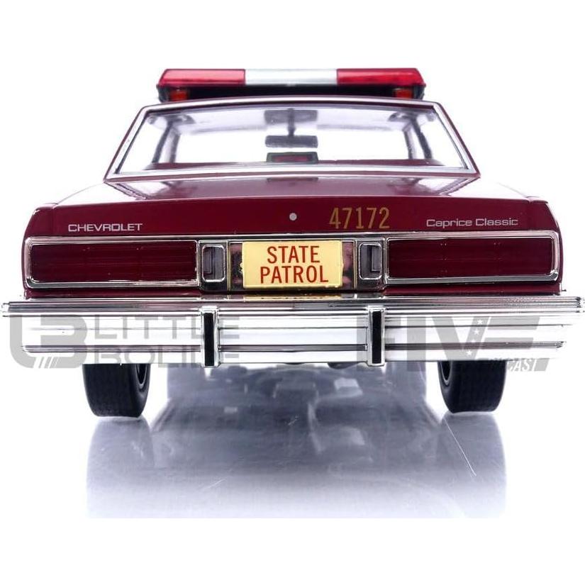 Auto Diecast Greenlight Chevrolet Caprice 1/18 Burdeos