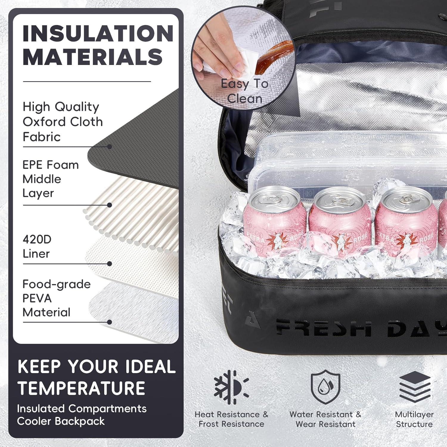 Mochila de Camping Impermeable HIMZ WARRIOR 35L para Laptop 17"