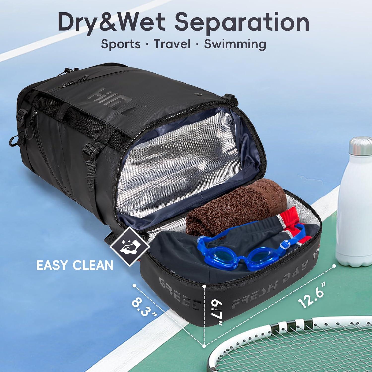 Mochila de Camping Impermeable HIMZ WARRIOR 35L para Laptop 17"