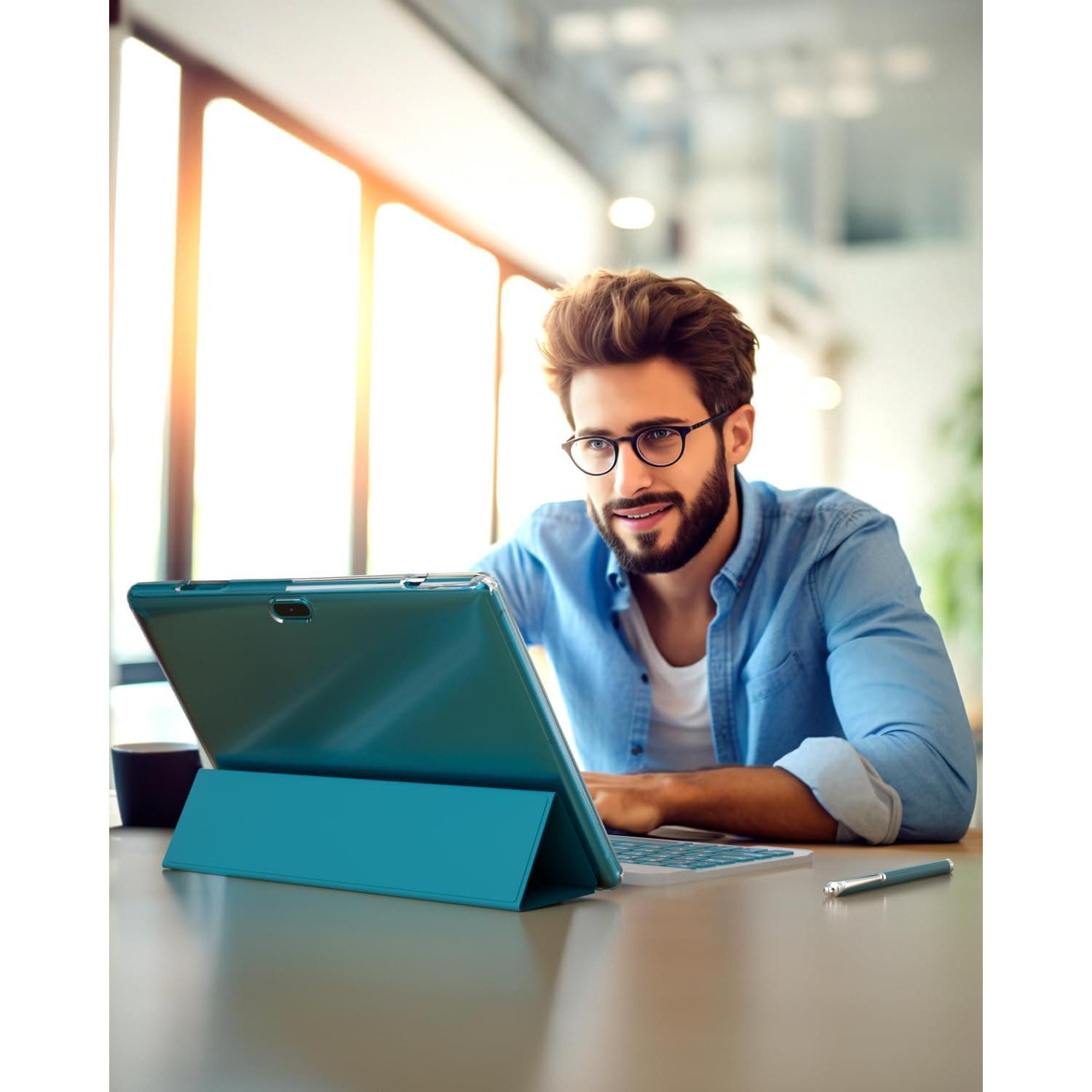 Tableta 2 en 1 ATOZEE Android 14 10.1" 6GB 32GB WiFi