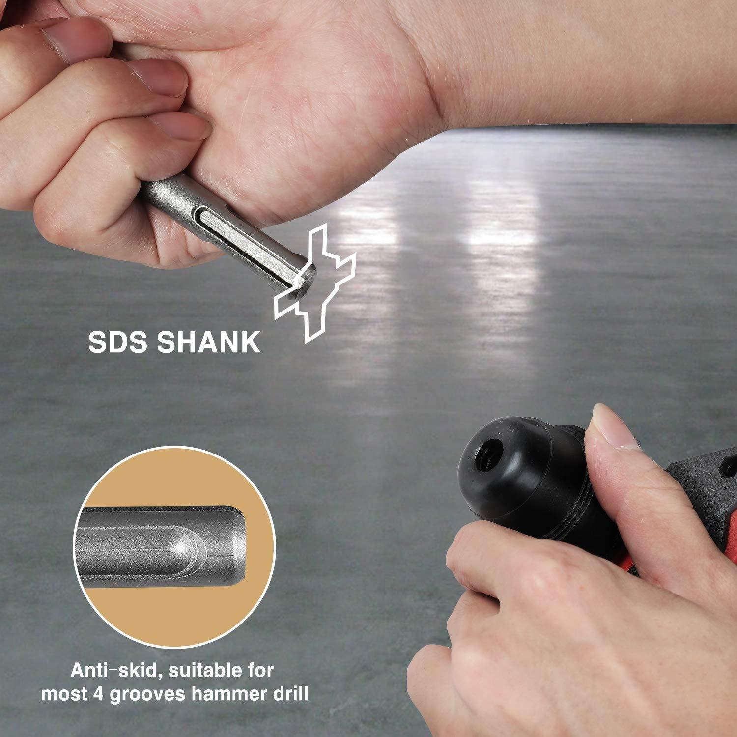 Broca SDS Plus 1/4" x 30.5 cm FF ERA para Mampostería