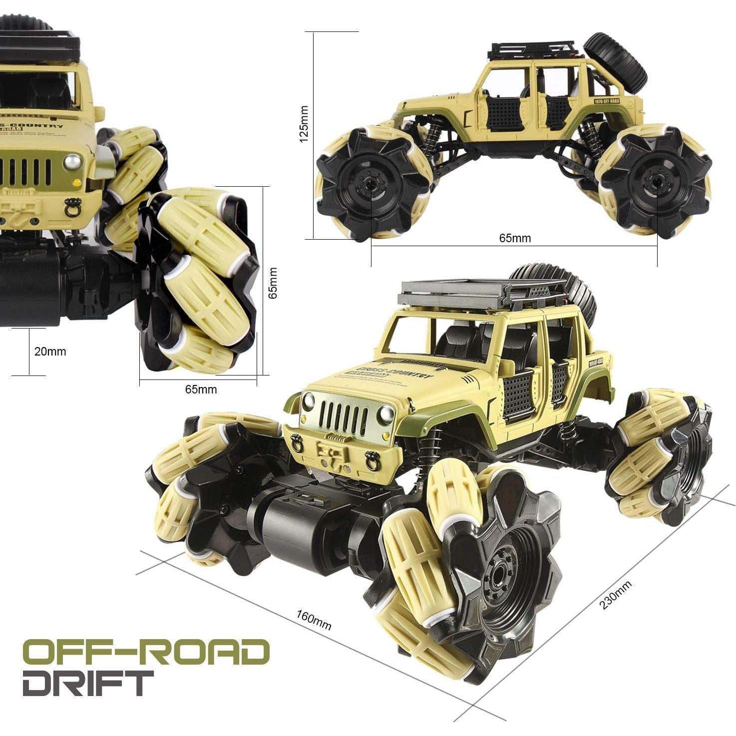 Coche RC Drift 1:16 SparkMaster 4WD 360° Acrobático