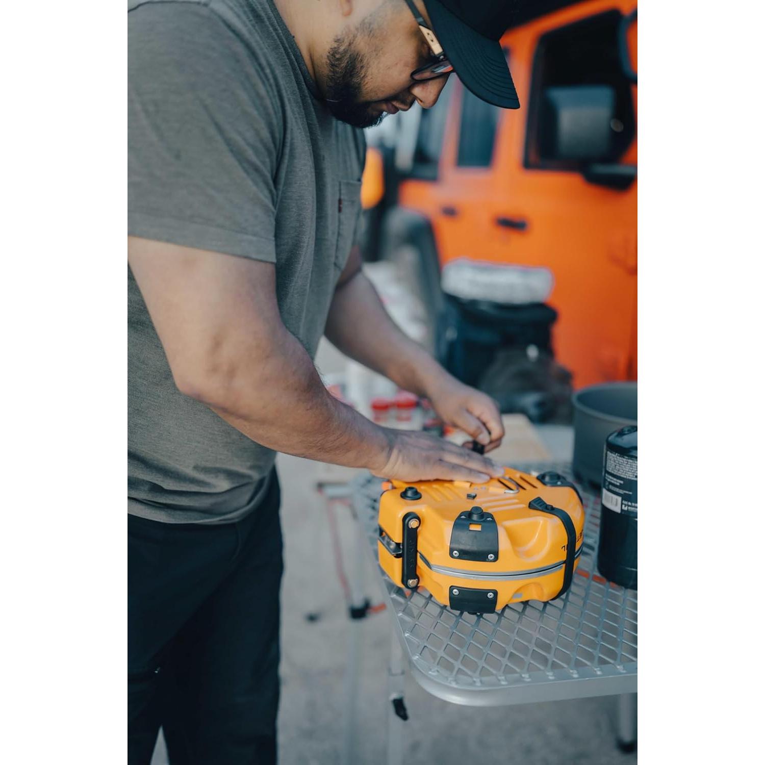 Estufa de Camping Jetboil Genesis 10,000 BTU Naranja