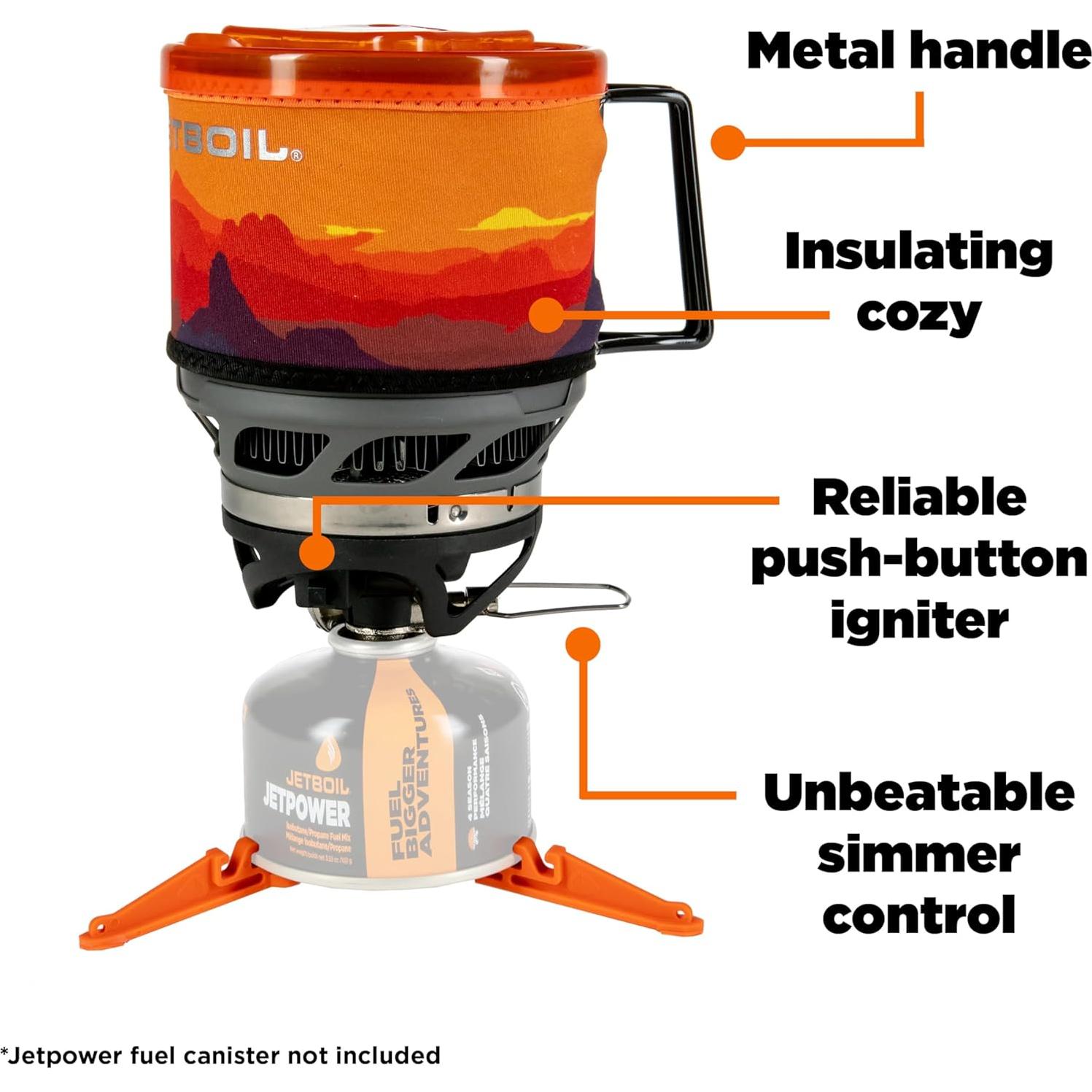 Sistema de Cocina Jetboil MiniMo para Camping 1-2 Personas
