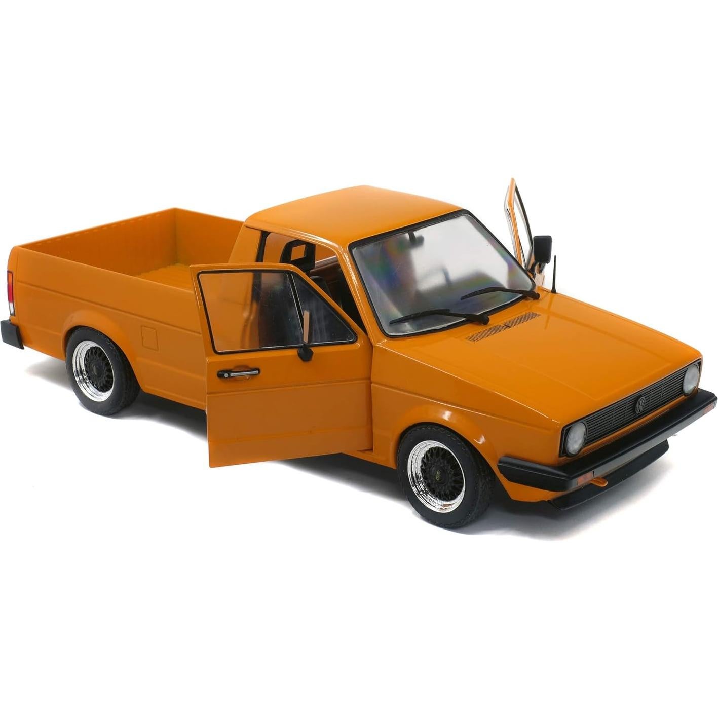 Auto a Escala 1:18 Solido VW Caddy Mk1 Naranja