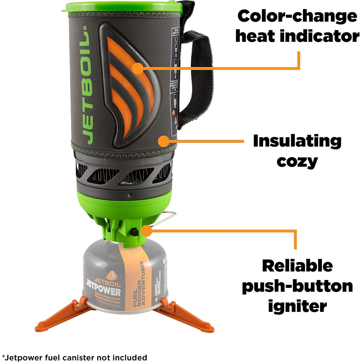 Kit de Café Jetboil Flash 2020 para Camping 1-2 Personas