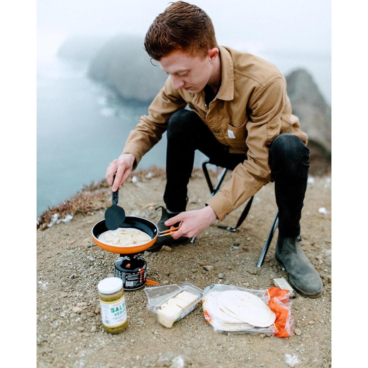 Jetboil Summit Skillet Non Stick Camping Cookware for Jetboil Backpacking Stoves