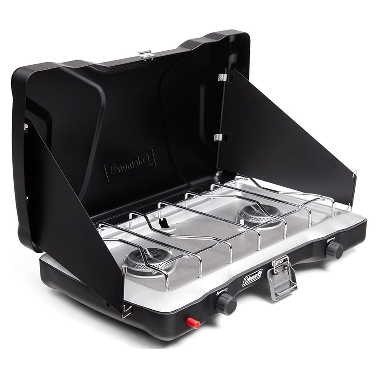 Estufa de Camping Coleman Triton de Propano 2 Quemadores