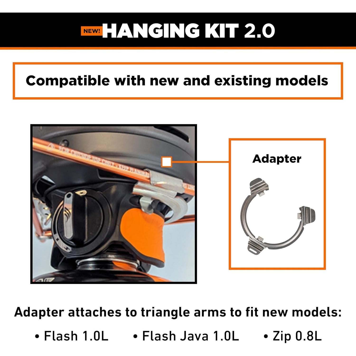 Kit de Suspensión Jetboil 2.0 con Adaptador para Estufas