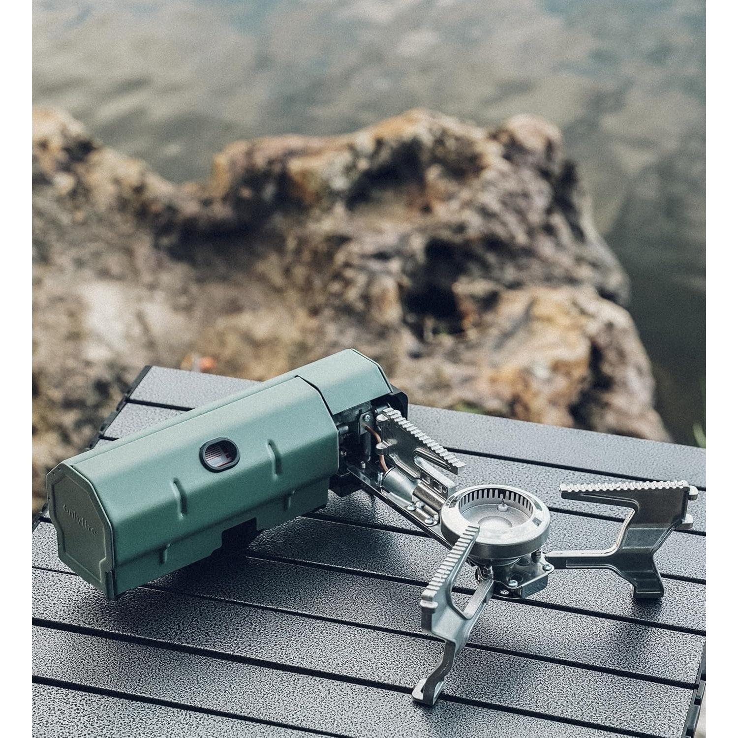 Estufa de Camping Plegable Onlyfire GS330 Butano 3900W