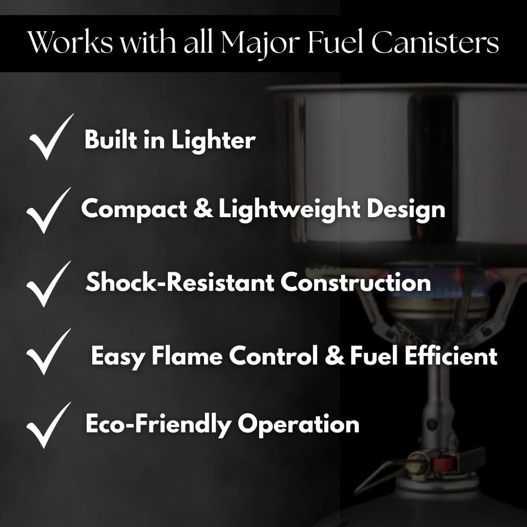 Estufa de Camping SOTO Amicus con Encendedor 3260W