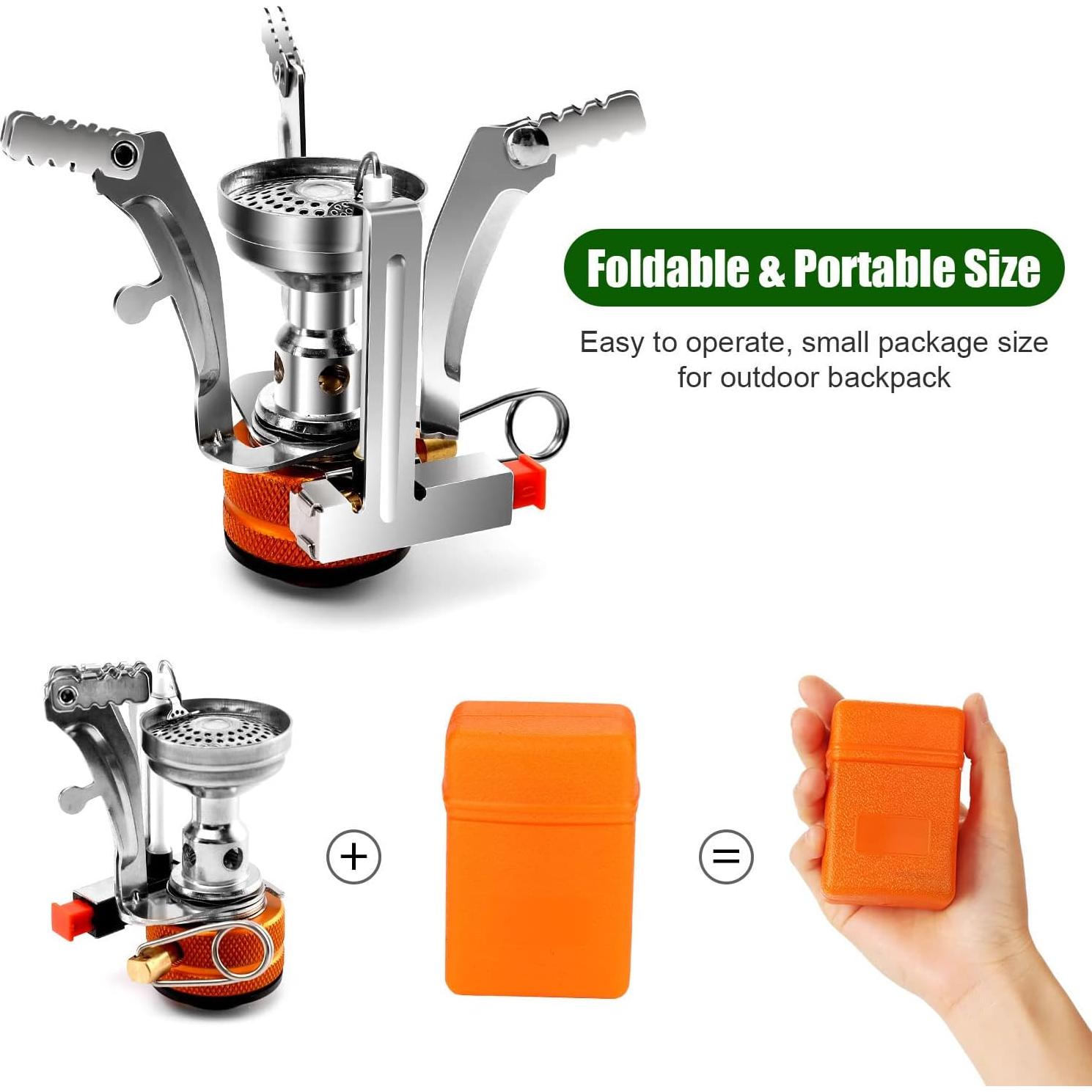 Kit de Utensilios de Cocina para Camping Odoland 8 Piezas