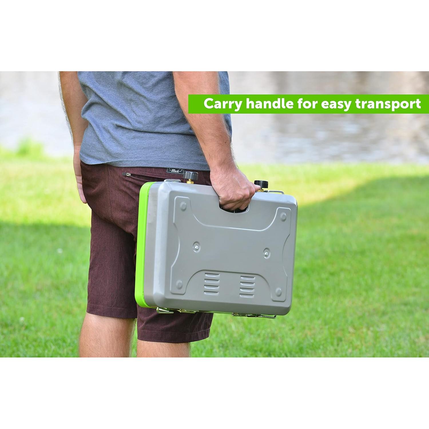 Estufa de Camping Flame King VT-101 2 Quemadores Propano 20,000 BTU