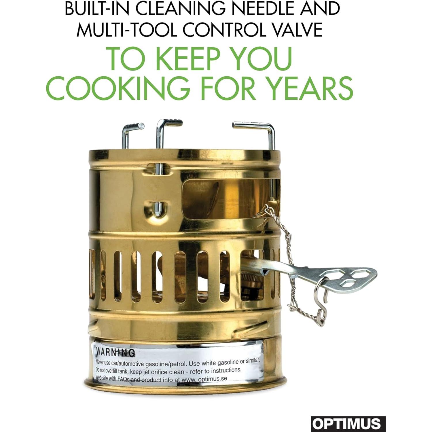 Estufa de Gas Optimus Svea 123 - Ligera y Eficiente