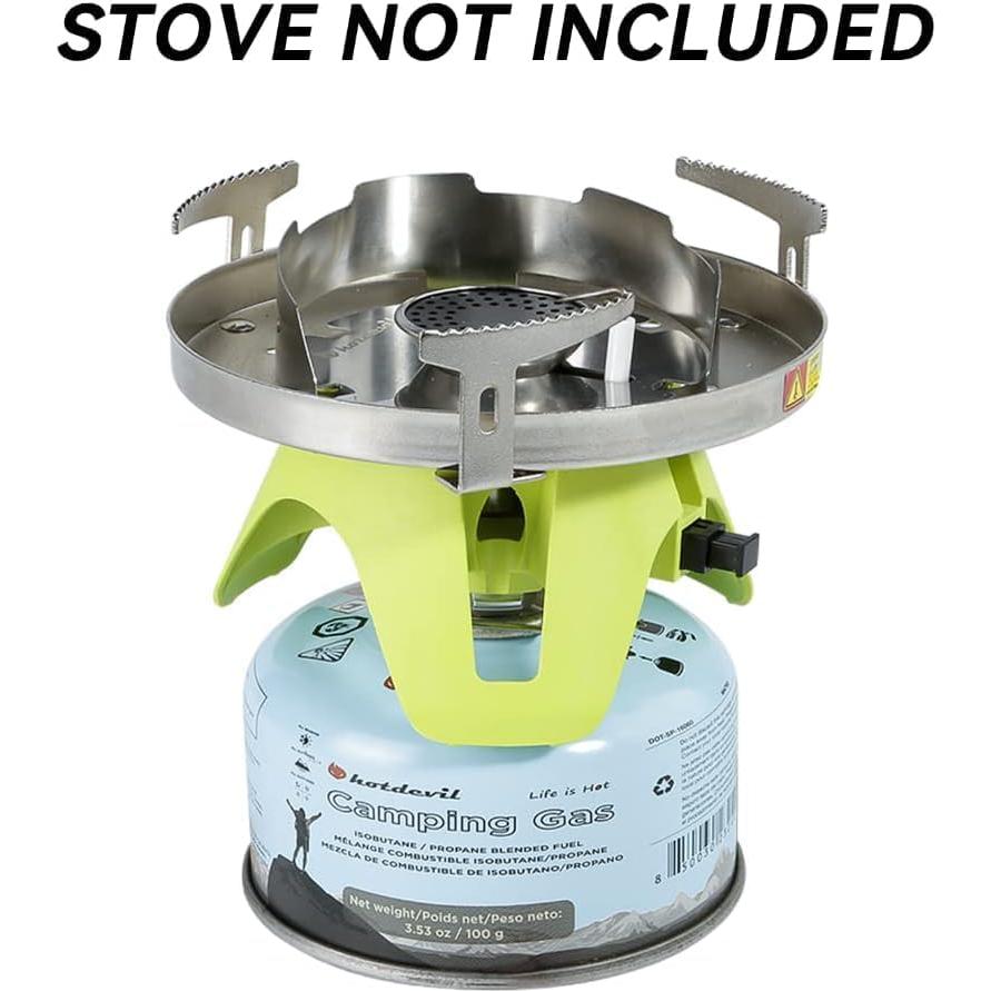 KOMAN Lata de Combustible Isobutano 100g para Estufa Camping