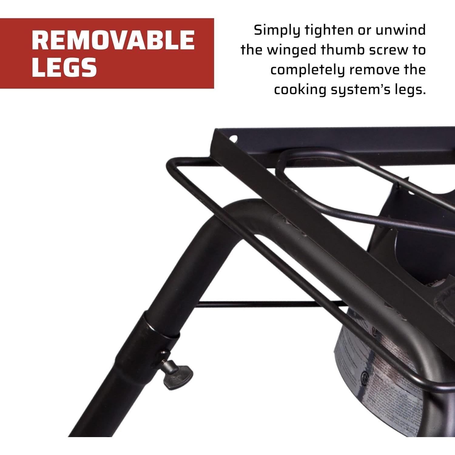 Estufa de Gas Camp Chef Pro 30 Individual Portátil 30,000 BTU