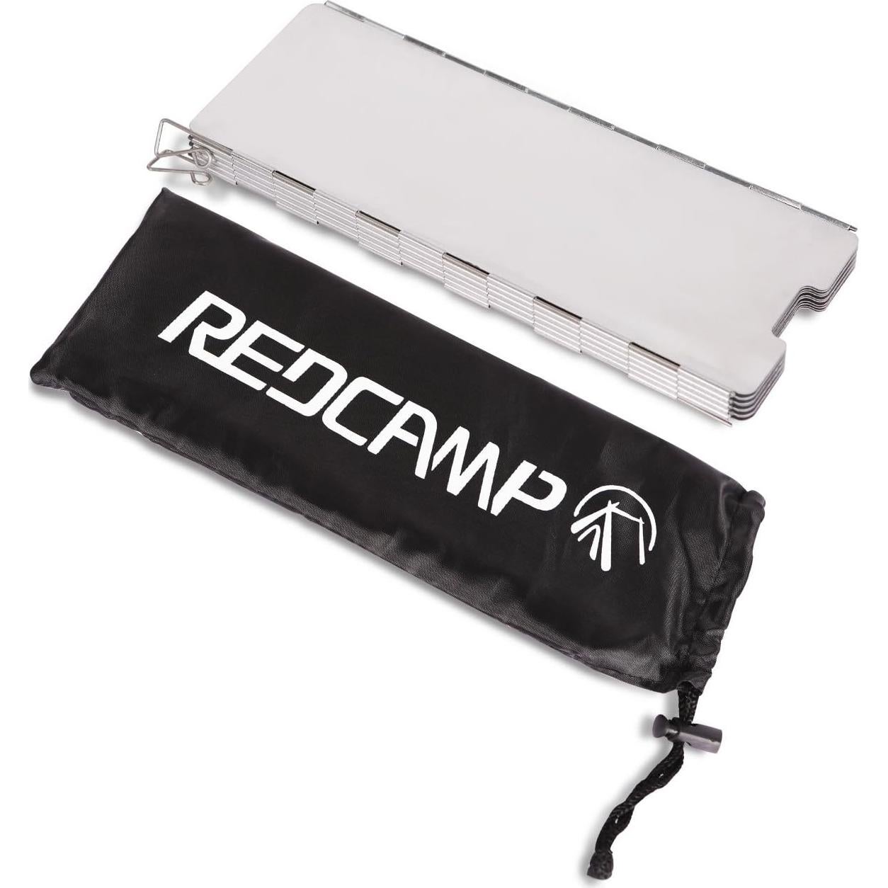 Paravientos Plegable REDCAMP para Estufa de Camping 10 Placas