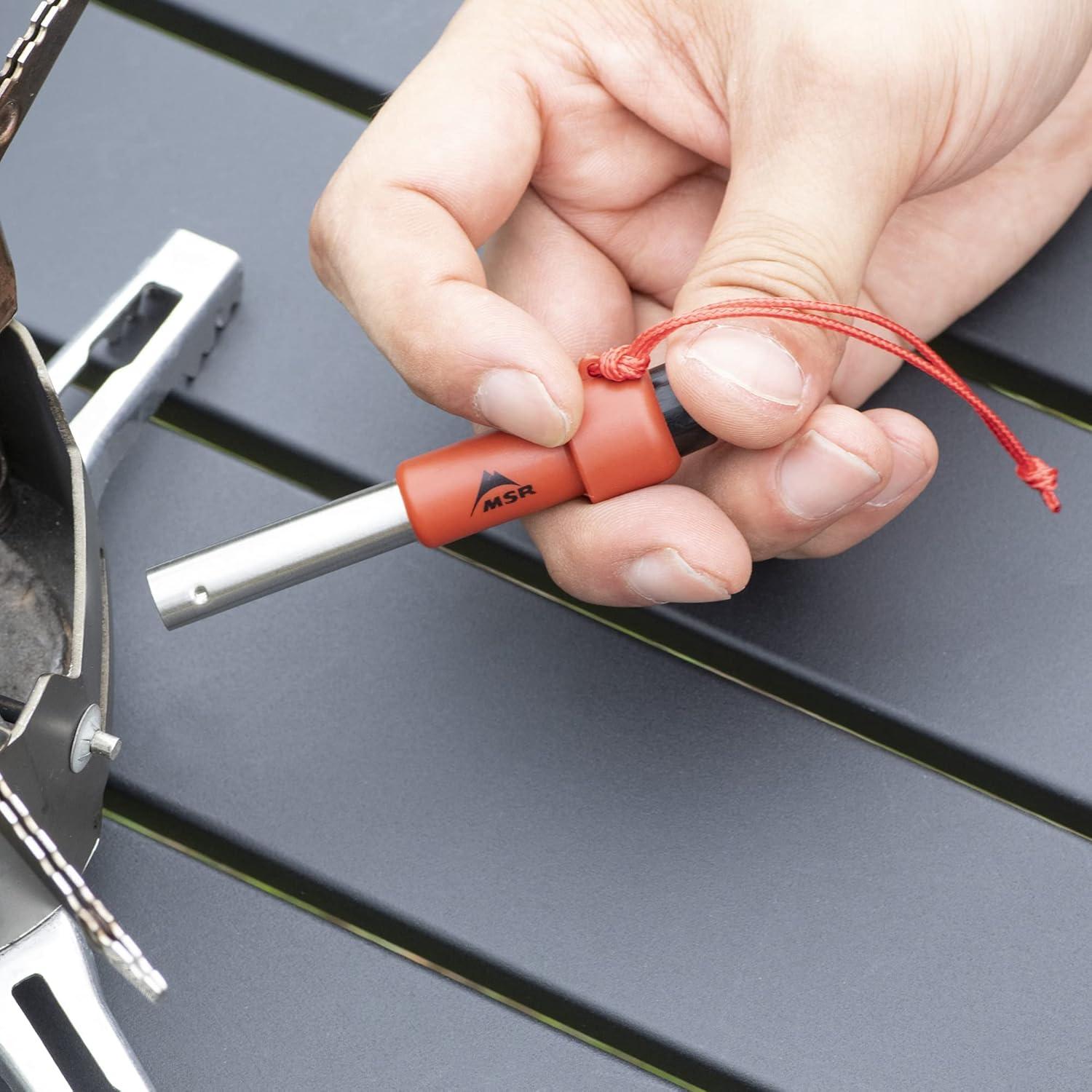 Encendedor Piezo MSR para Estufas de Cartucho - Rojo