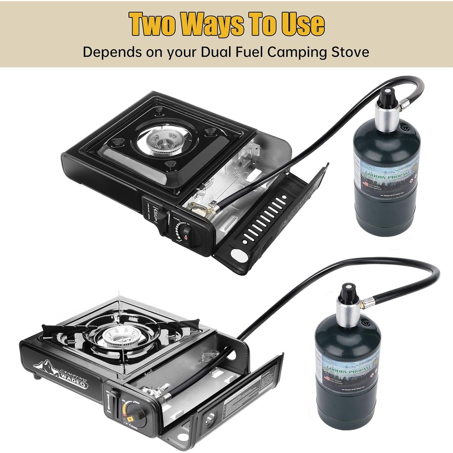 Manguera de Reemplazo WADEO para Estufa Camping Dual 1.83m