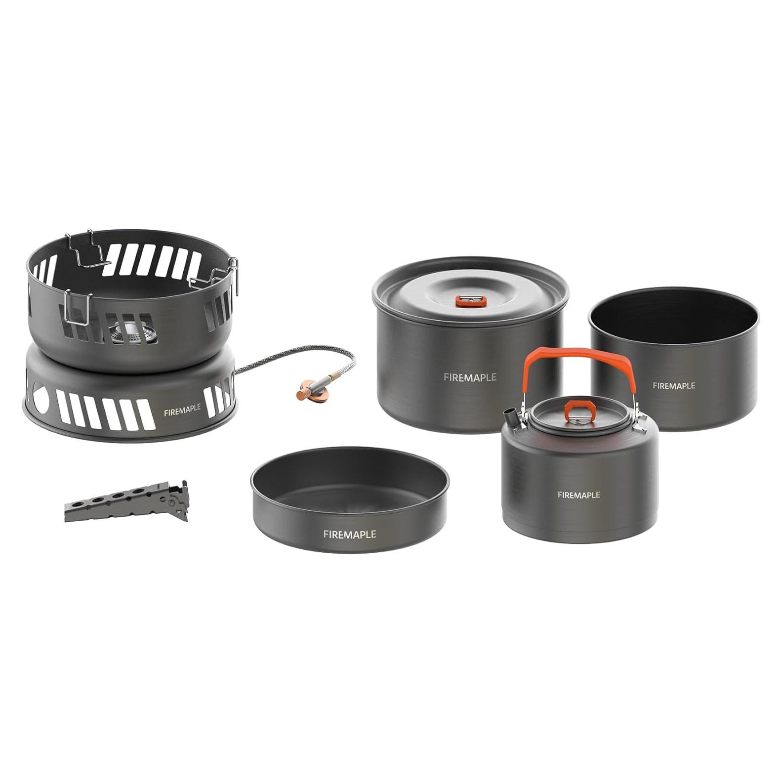 Juego de Cocina Compacto Fire Maple con Estufa de Alcohol 3KW