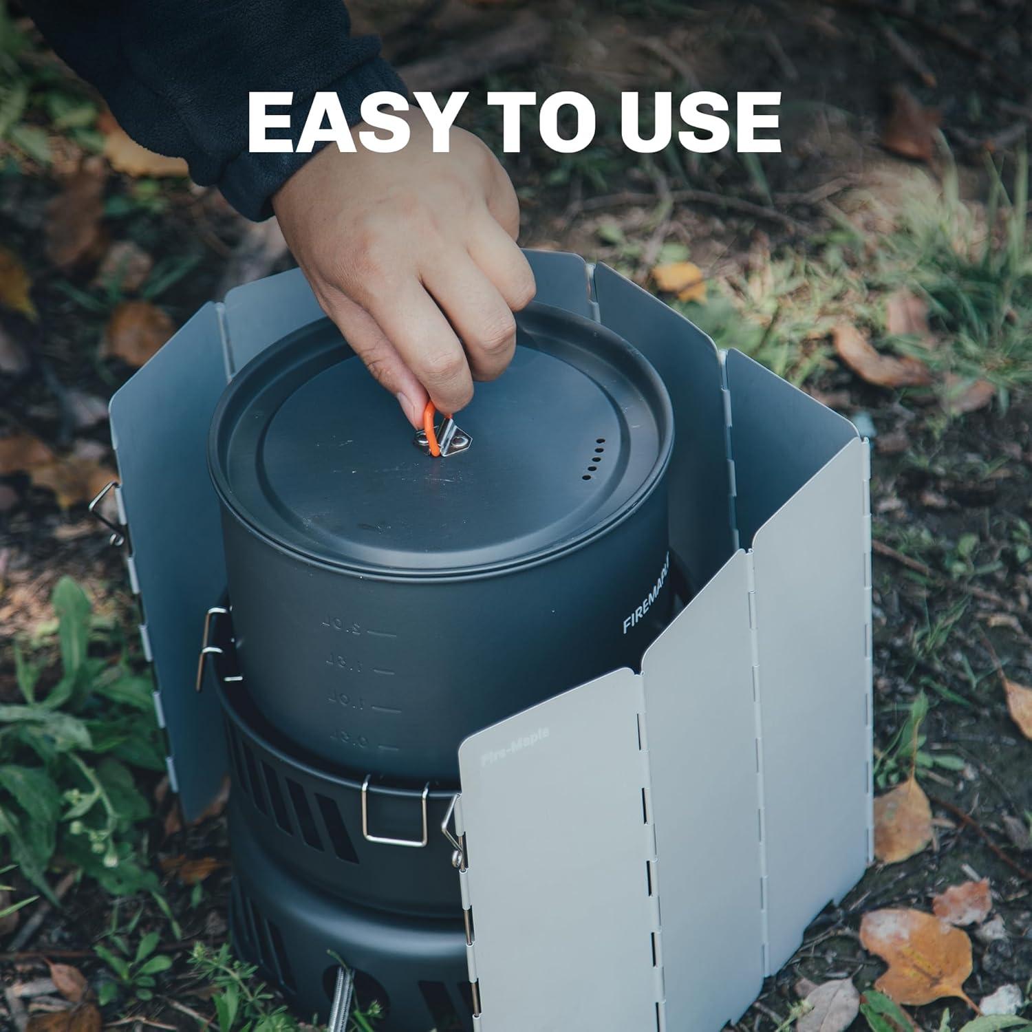 Juego de Cocina Compacto Fire Maple con Estufa de Alcohol 3KW