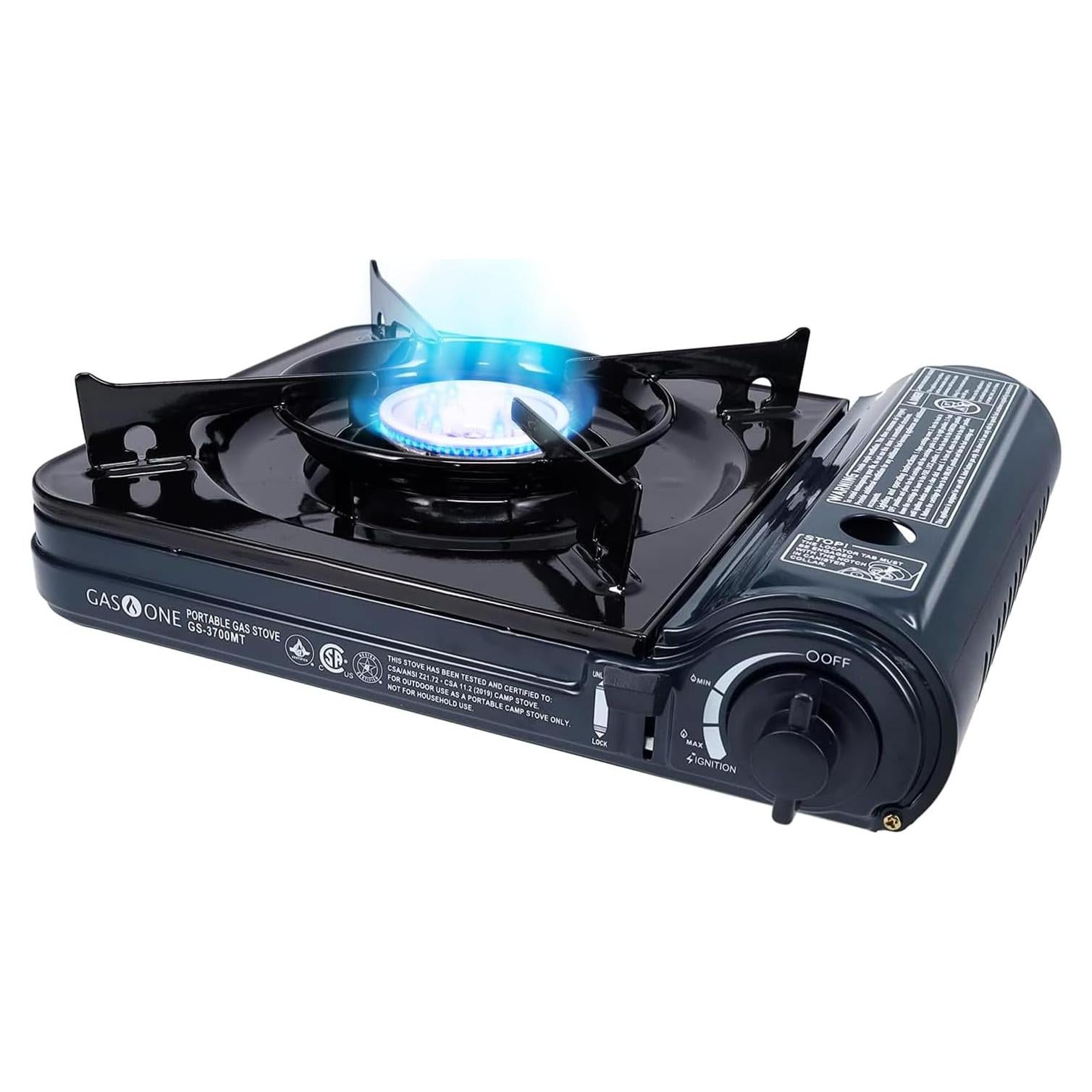 Estufa de Gas Butano Portátil Gas One GS-3700MT 10,000 BTU