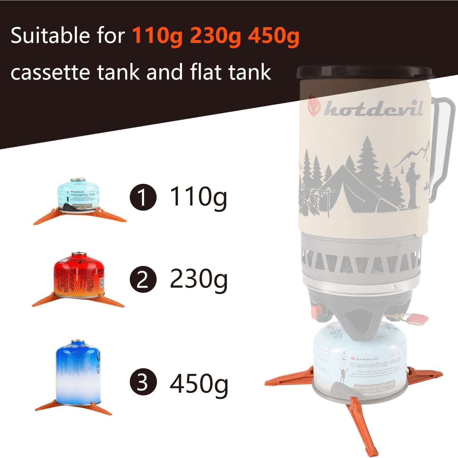 Soporte Plegable para Lata de Combustible Hotdevil HD-2002