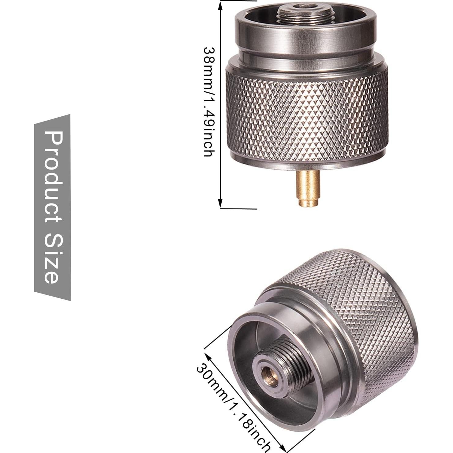 Adaptador de Estufa de Camping SEADESKY 1Lb a Válvula EN417