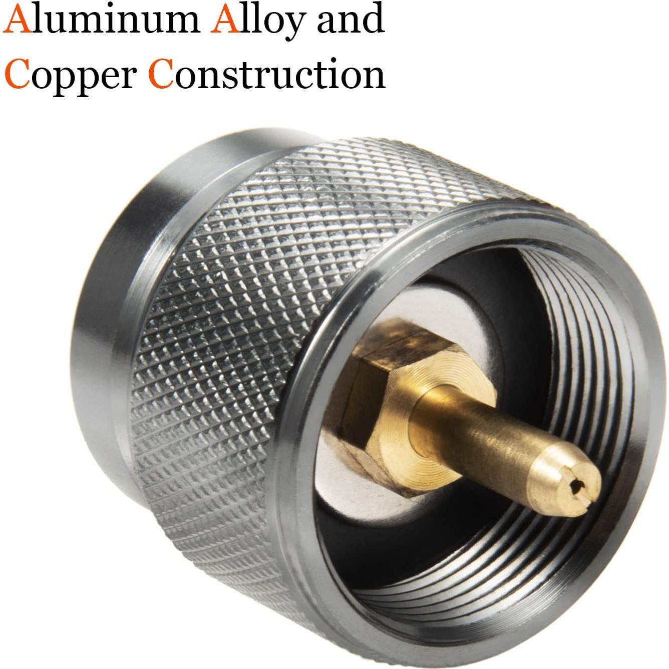 Adaptador de Estufa de Camping SEADESKY 1Lb a Válvula EN417