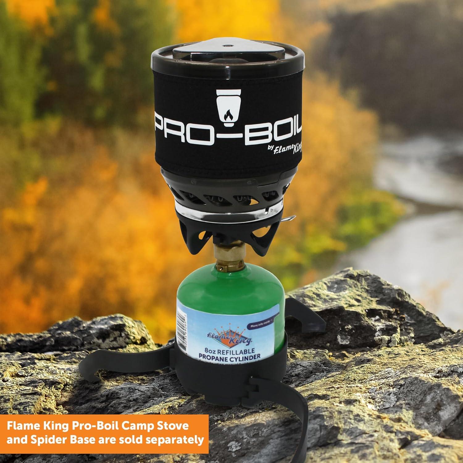 Cilindro de Propano Recargable Flame King FK-0.5LB-2 - 2 Unidades