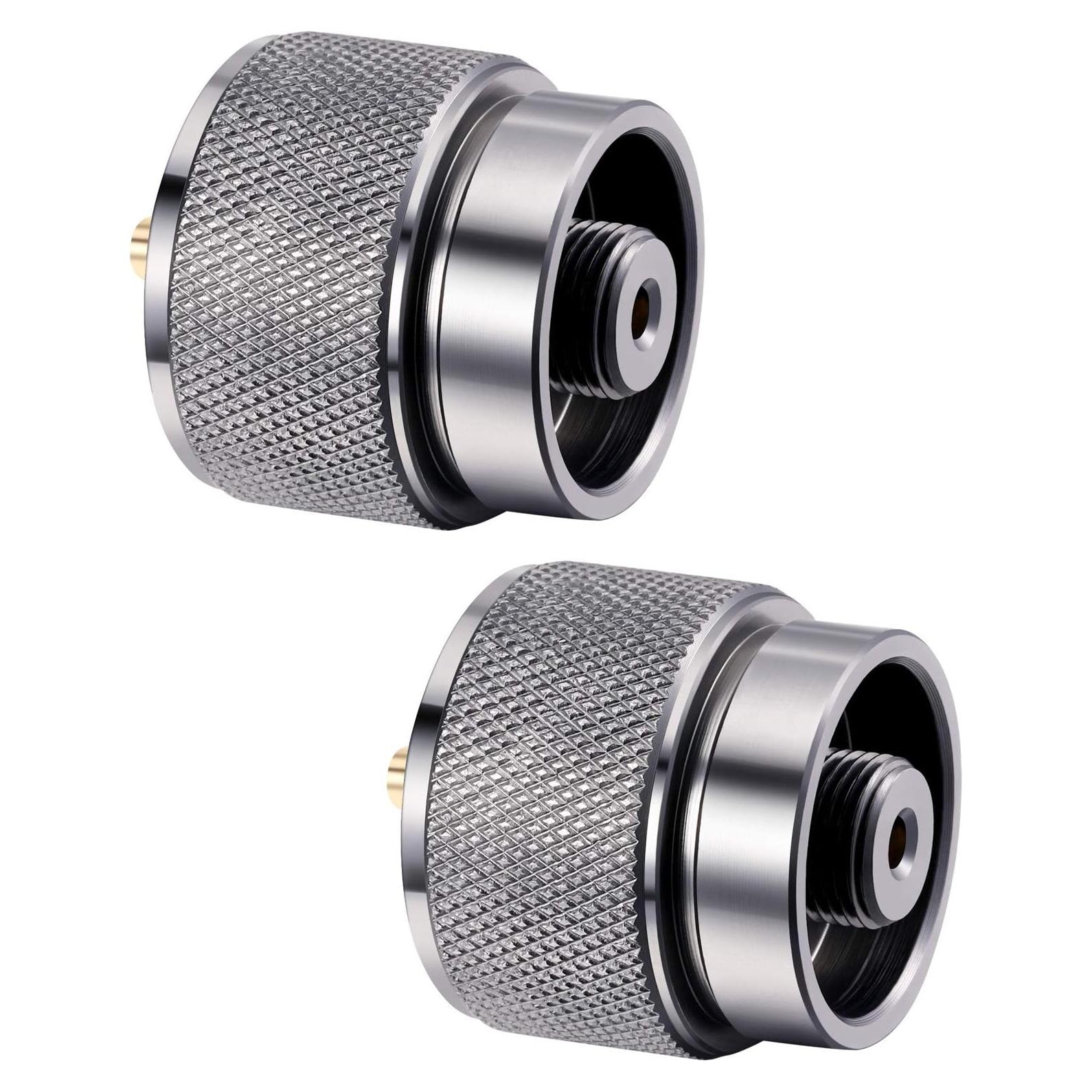 Adaptador de Estufa de Camping Hotop 2 Piezas LPG EN417