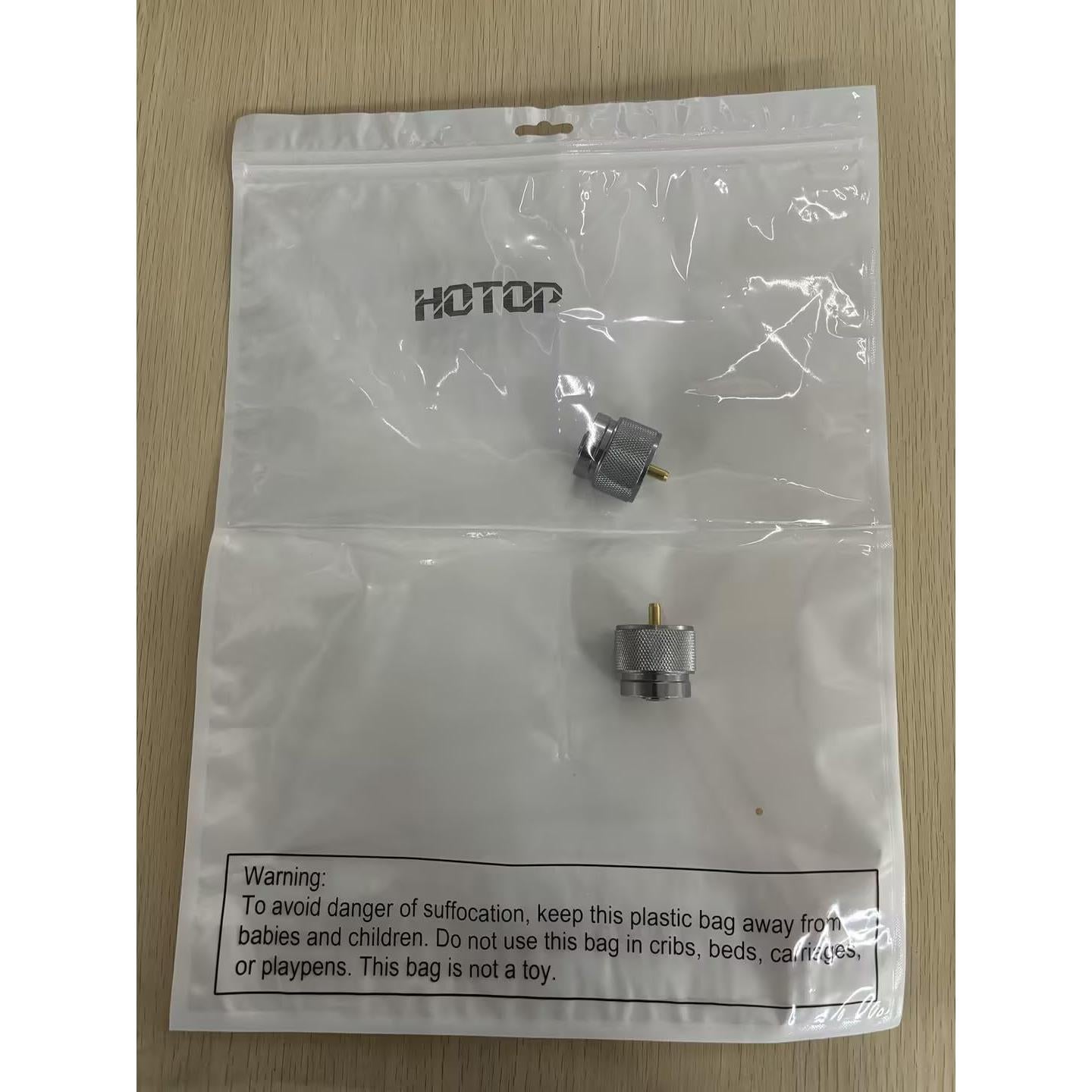 Adaptador de Estufa de Camping Hotop 2 Piezas LPG EN417