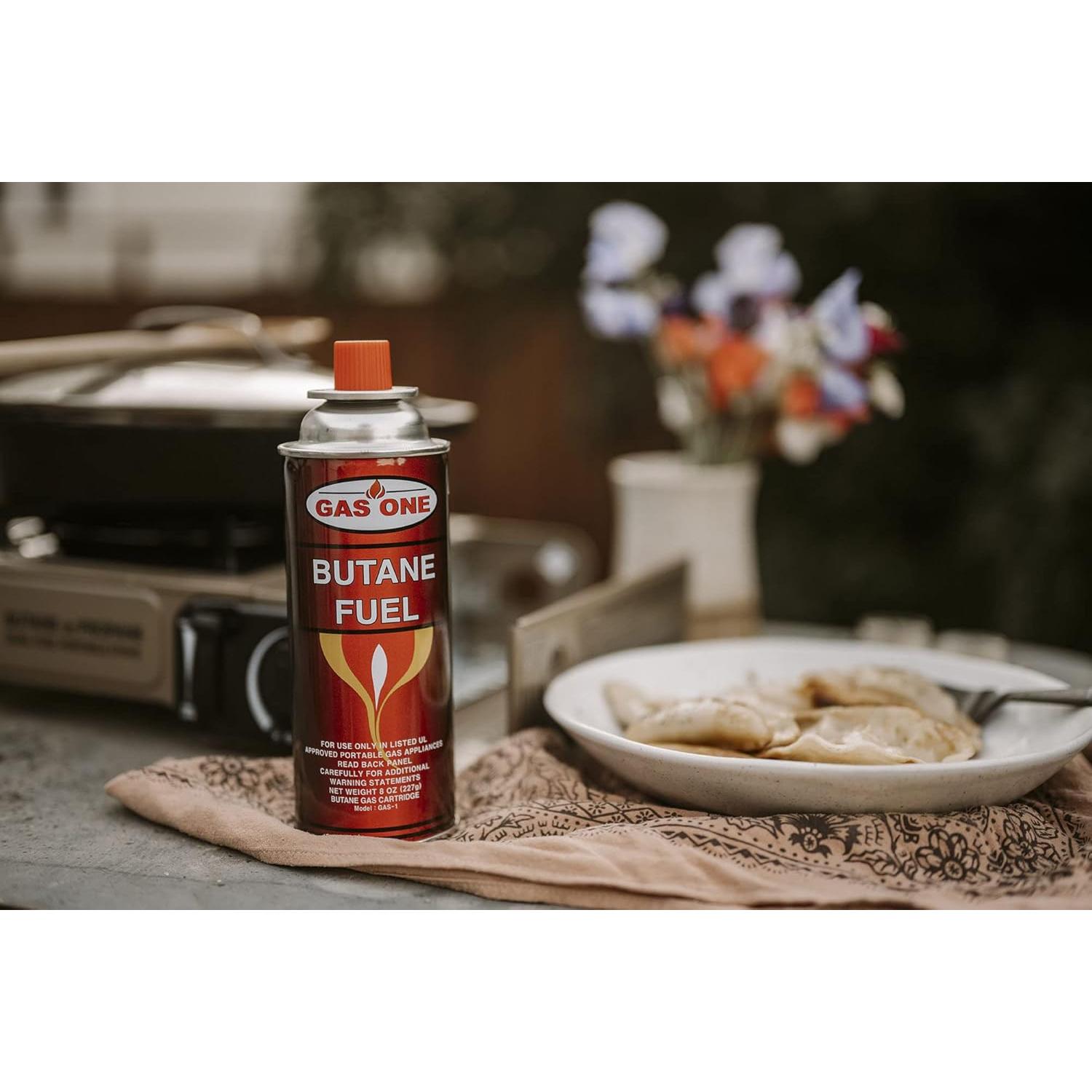 Paquete de 12 Latas de Combustible Gas One 227g para Estufas