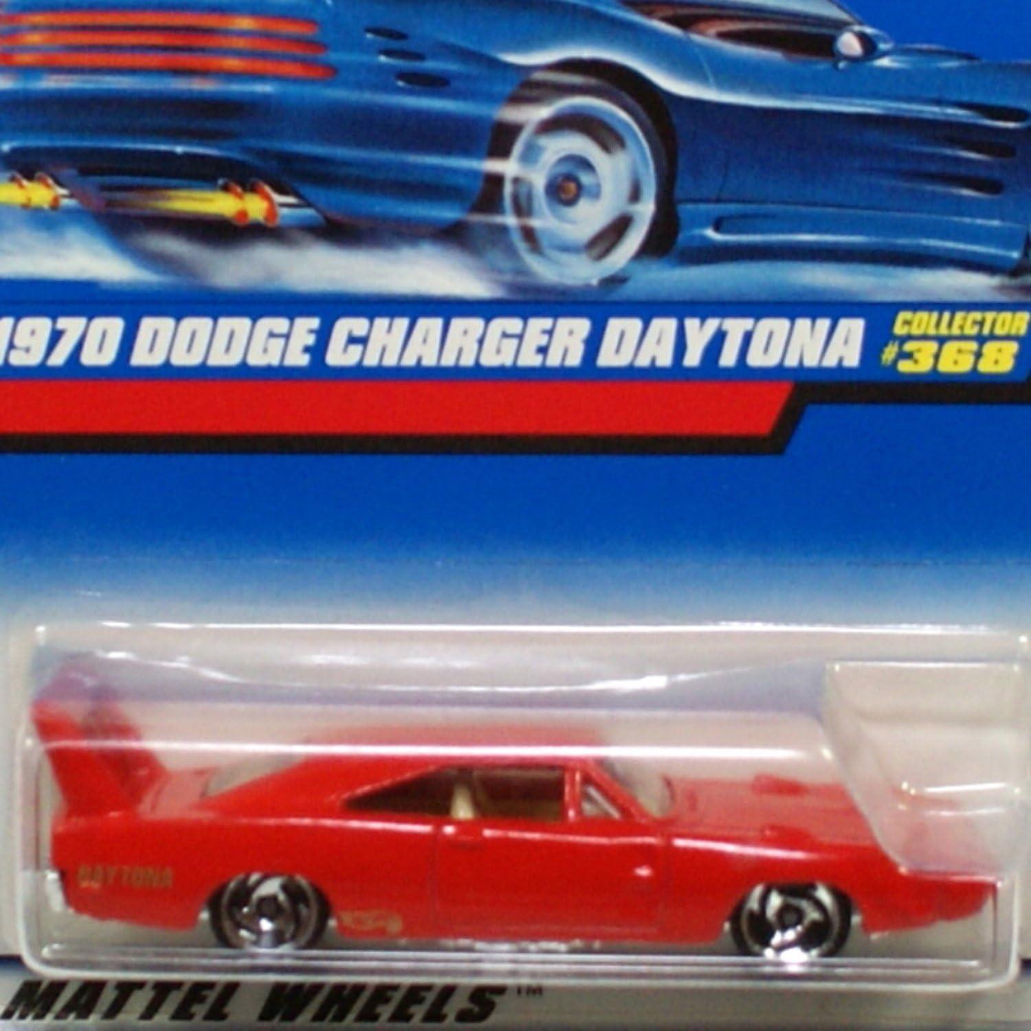 Coche Die Cast Mattel Hot Wheels 1970 Dodge Charger Rojo