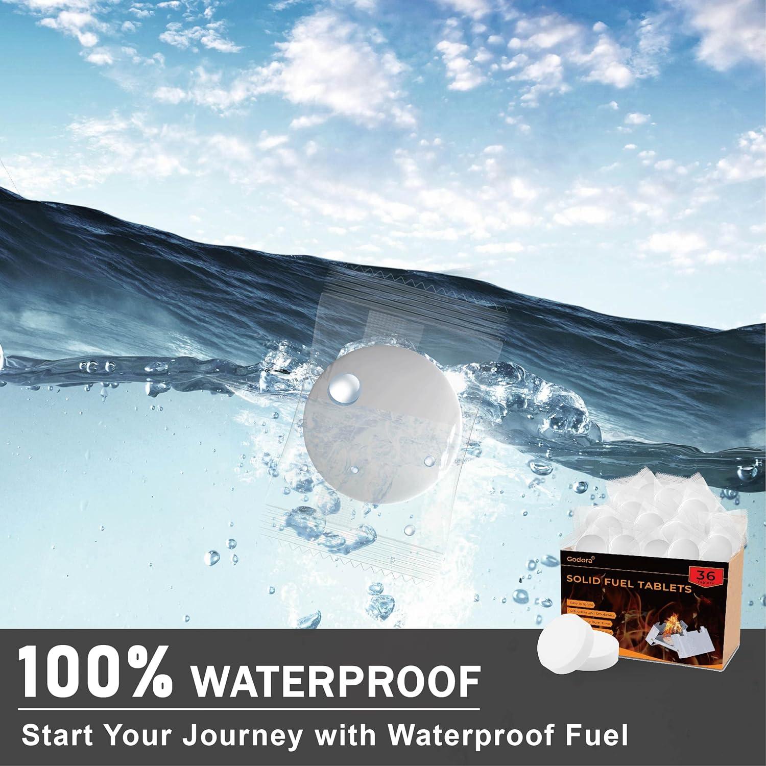 Tabletas de Combustible Sólido Godora 36x15g - Ecológicas y Eficientes
