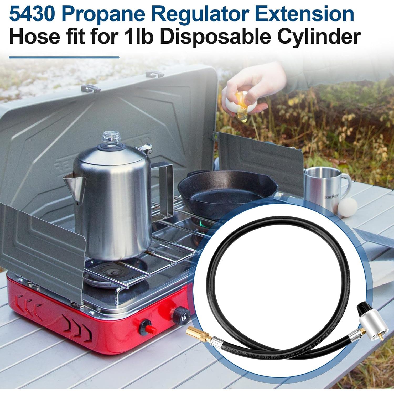 Manguera Adaptadora de Propano FATCANMA 5430 para Estufas Coleman