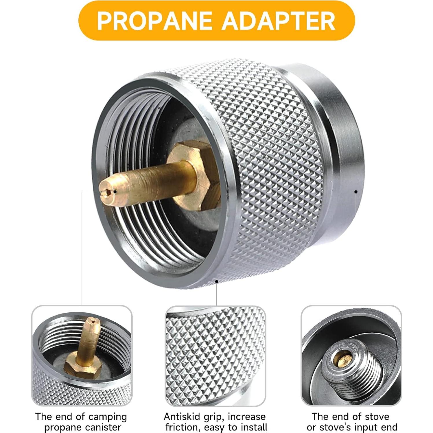 Adaptador de Propano SAN LIKE SD-403 para Estufa Camping